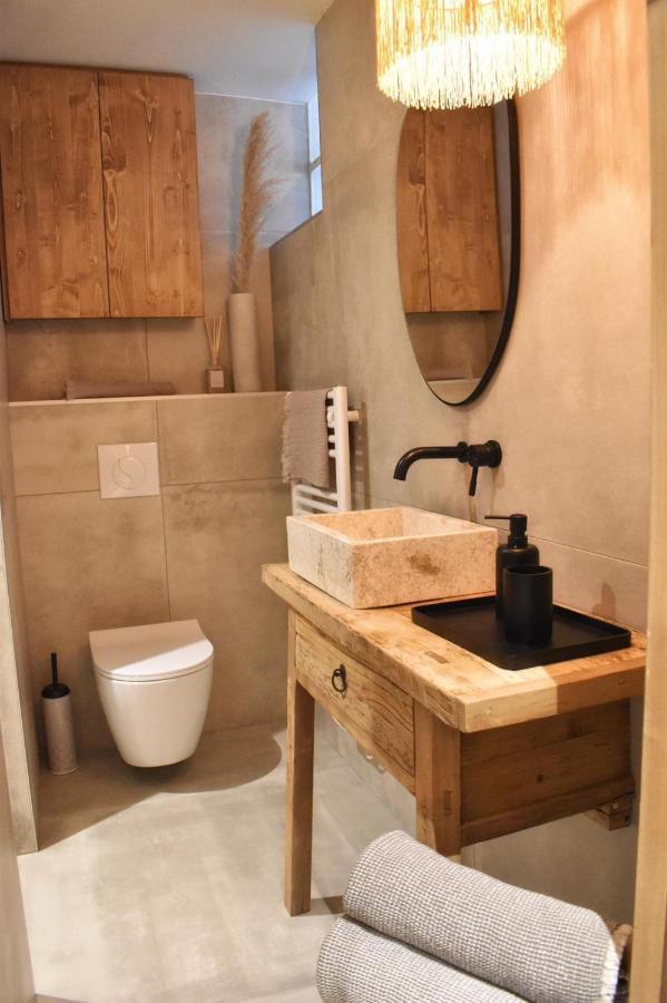 Apartment Wabi-Sabi By Japandi Home Megève Eksteriør billede